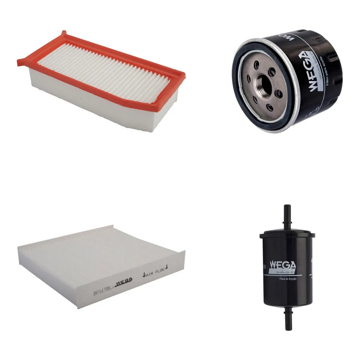 Kit Filtro Renault Logan Sandero 1.0 12v