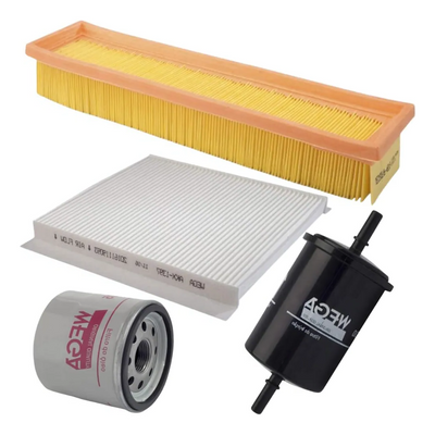 Kit Filtro Renault Logan Sandero 1.0 16V 07-14 - Imagem 2