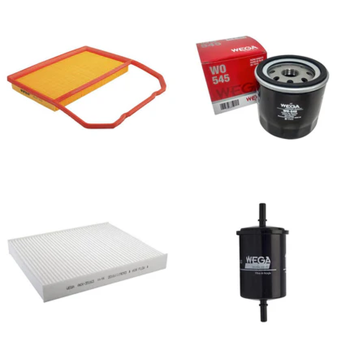Kit Filtro VW Fox Gol Voyage 1.0 12V 3C 13-23