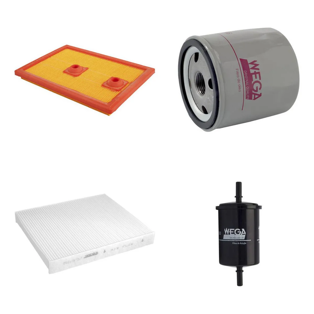 Kit Filtro VW Polo T-Cross Virtus 1.4 Turbo - Imagem 1