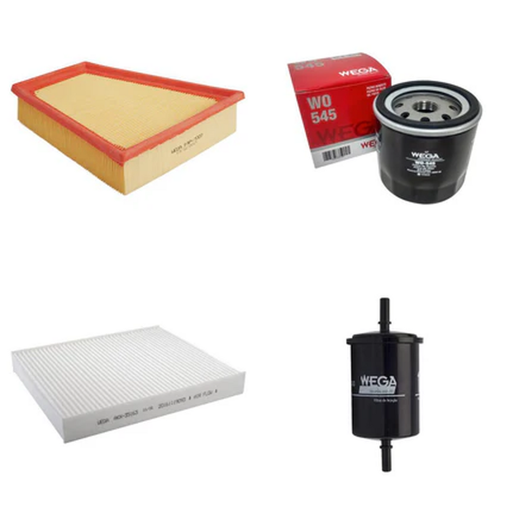 Kit Filtro VW Gol Saveiro Voyage 1.6 8V Flex 2016-2025 - Imagem 1