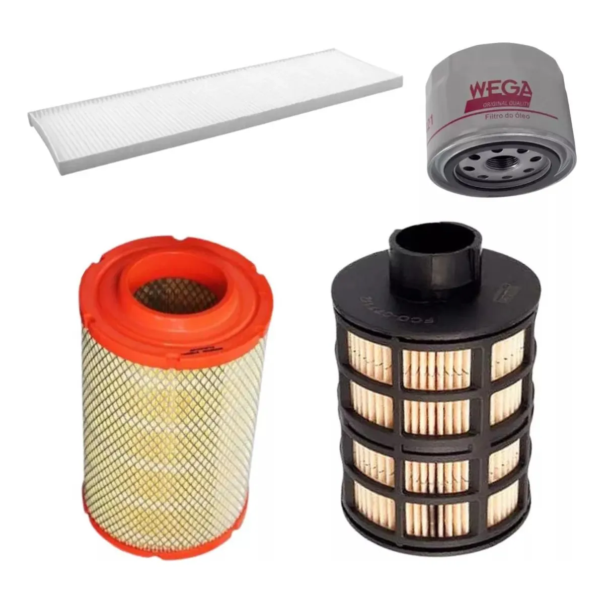 Kit Filtro Toyota Hilux SW4 2.8 Diesel 16-24