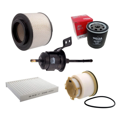 Kit Filtro Toyota Hilux SW4 2.5 3.0 Diesel 12-15 - Imagem 1