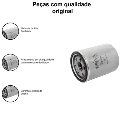 Filtro Oleo Fiat Palio Siena Honda City Accord Mits TR4 - Imagem 4