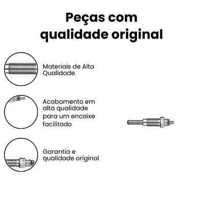 VELA AQUECIMENTO Hilux 2.4/2.8 1992-2001 - Imagem 3