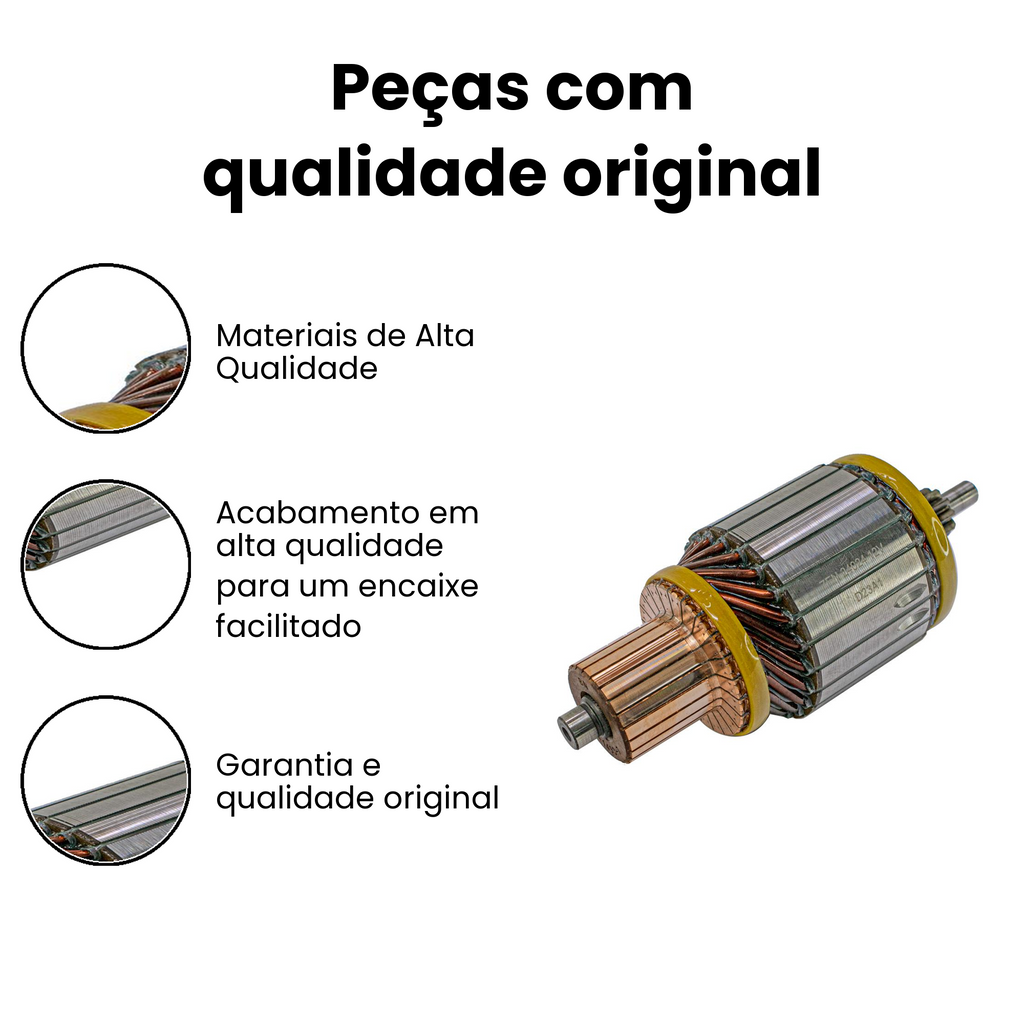 Induzido Motor Partida Cargo/Constellation 2000-2009 - Imagem 3