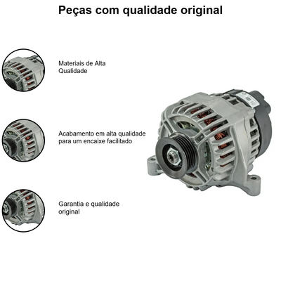 Alternador ZEN Fiat Fire T-Jet 1.0 1.4 01-10 - Imagem 4