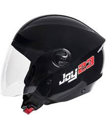 Capacete Joy23 Open Face Preto - Imagem 1
