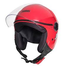Capacete Joy23 Open Face Vermelho - Imagem 3