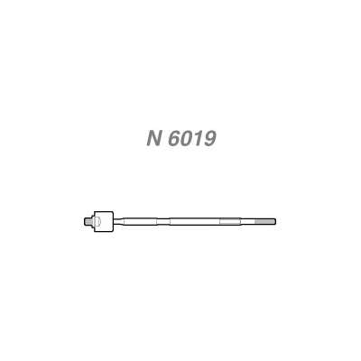 Terminal Axial Fiat Palio Direito Esquerdo N-6019 - Imagem 1