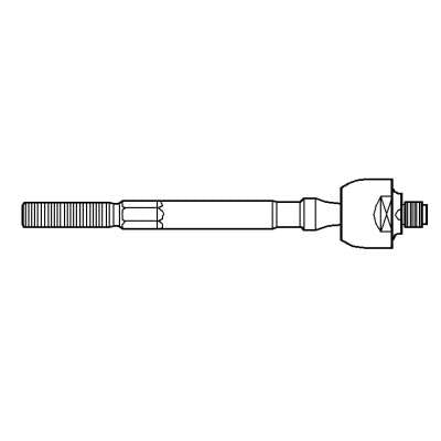 Terminal Axial Direito/Esquerdo para VW Voyage - Imagem 1