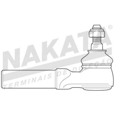 Terminal Direção Dianteiro Direito/Esquerdo Ducato - Imagem 1