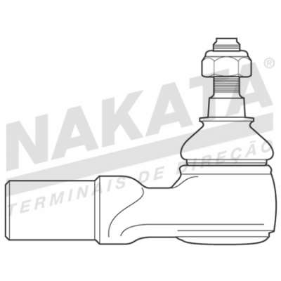 Terminal Direção Diant Esq Nissan Frontier 98-07 Navara NP30