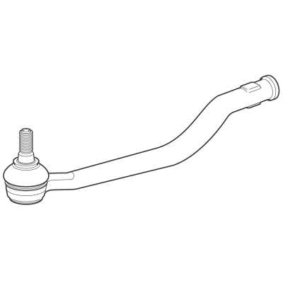 Terminal de Direção Dianteiro Direito Renault Sandero Logan - Imagem 1