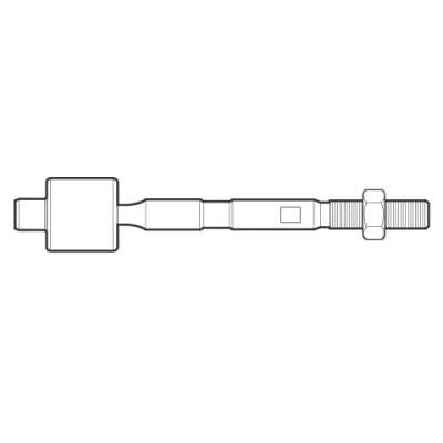 TERMINAL AXIAL DIR/ESQ RENAULT LOGAN SANDERO - Imagem 1