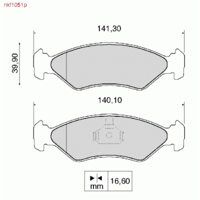 Pastilha Freio Diant Ford Fiesta Ford Ka